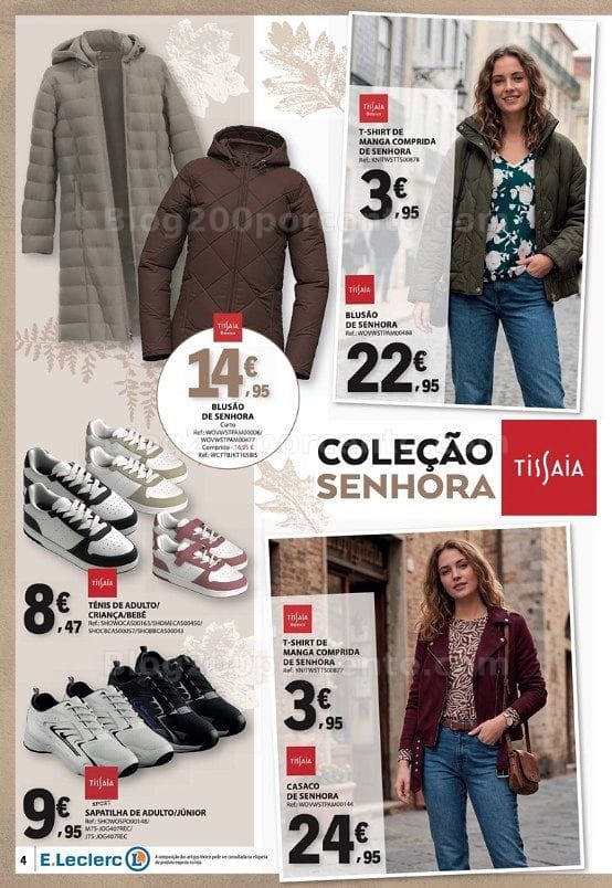 Antevisão Folheto E-LECLERC Bazar Outono Promoções de 15 setembro a 4 outubro